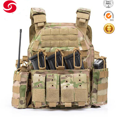 Çıkarılabilir Omuz Kemeri Molle Sistemi ve Düzenlenebilir Bel Kemeri ile Savaş Taktiksel Yelek