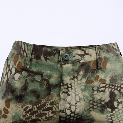 Askeri Yırtılmaz Erkek Taktik Kısa Pantolon Spandex %100 Polyester