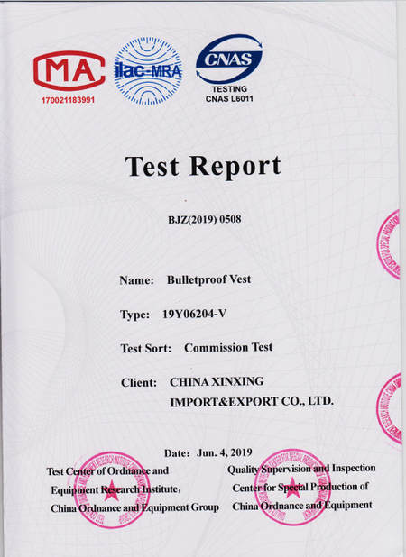 Çin Shenzhen Xinxing Southern Industrial Development Co., Ltd. Sertifikalar